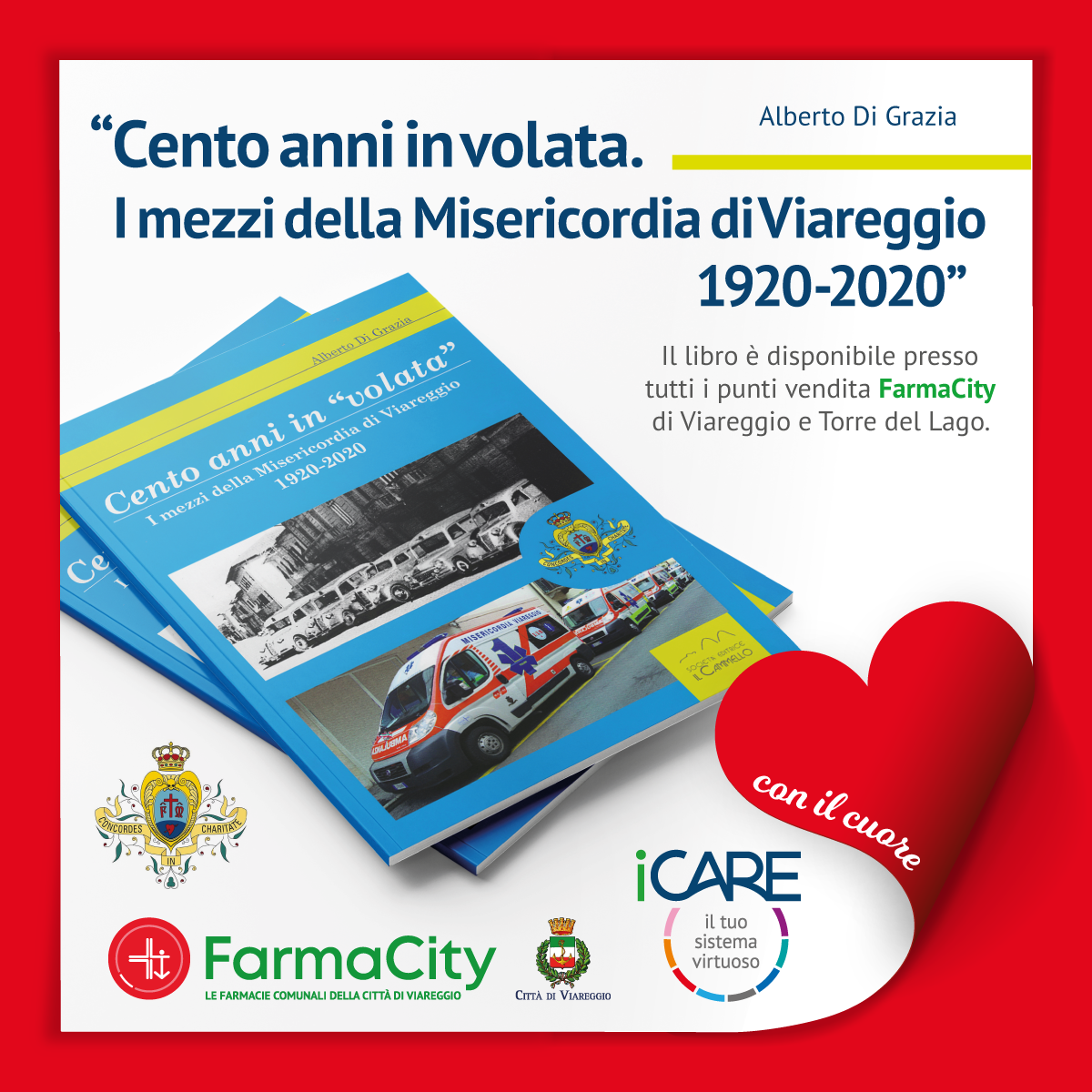 Cento anni in “volata”. I mezzi della Misericordia di Viareggio 1920-2020