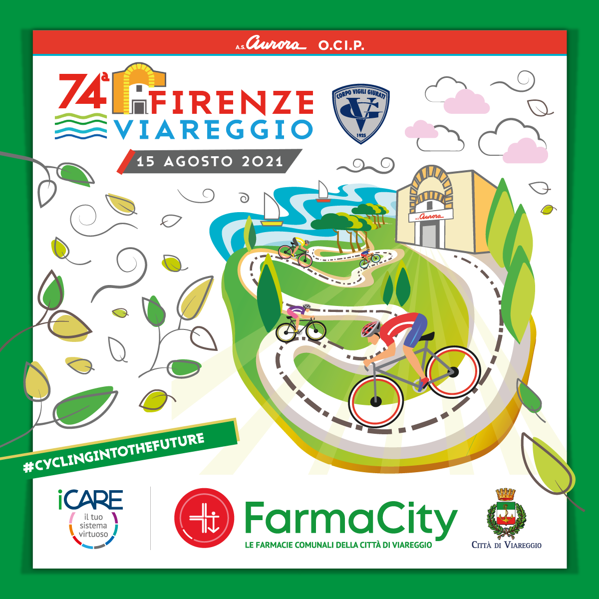 iCARE e FarmaCity main sponsor della Firenze-Viareggio