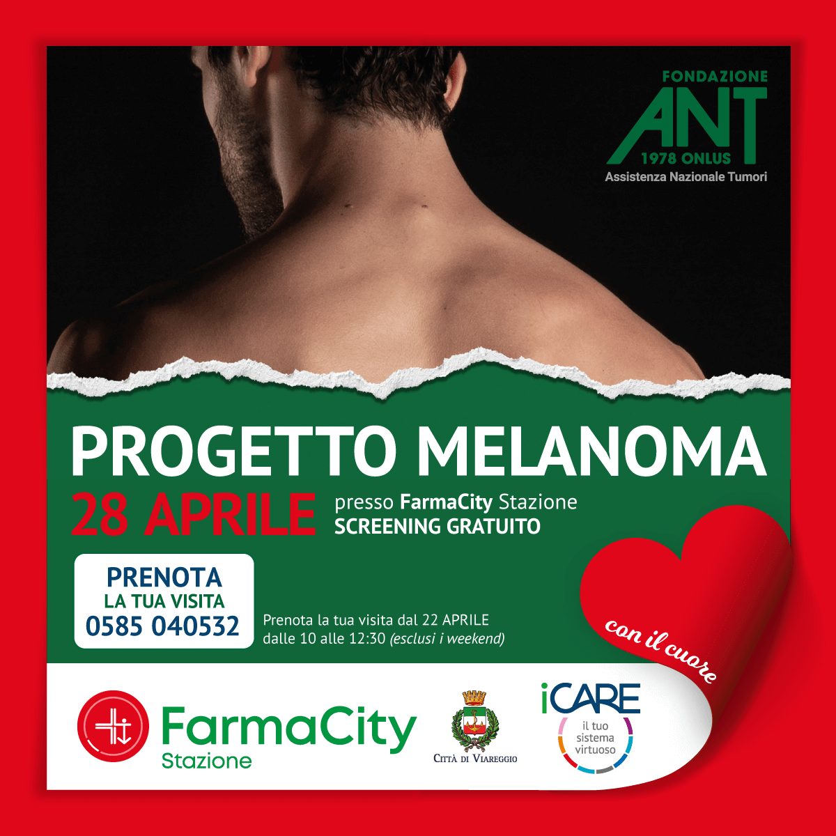 Torna il progetto Melanoma della Fondazione ANT