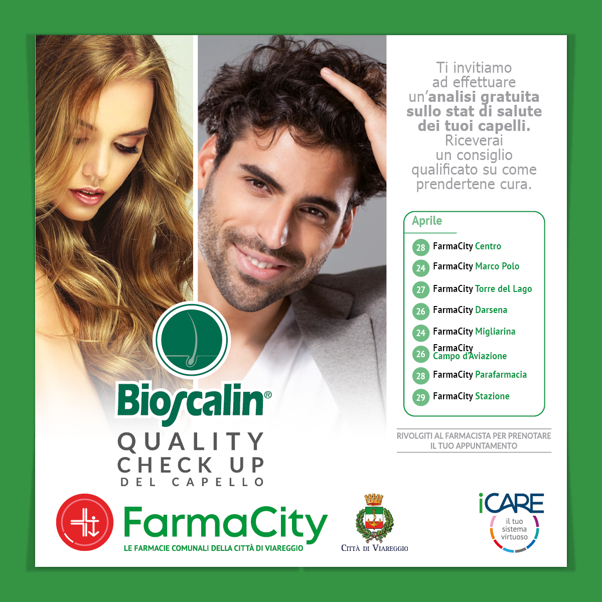 Check-up del capello in FarmaCity!