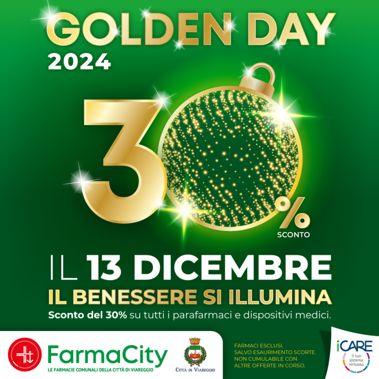 GOLDEN DAY 2024: ILLUMINA IL BENESSERE!