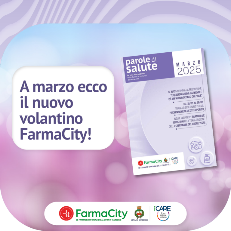 Benvenuta primavera con FarmaCity Parole di Salute di Marzo!
