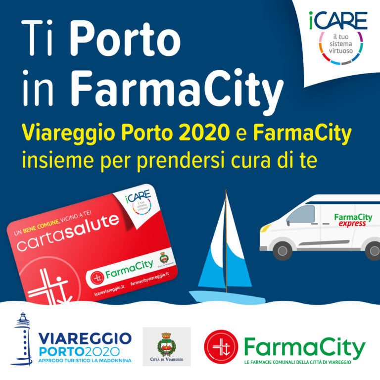 “Ti Porto in FarmaCity”: salute e accoglienza si incontrano al Porto di Viareggio